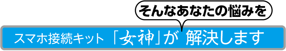 「女神」がそんなあなたの悩みを解決します